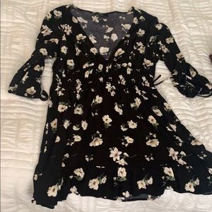 Dress/long shirt flowered